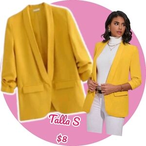 Blazer Yellow Size S for women